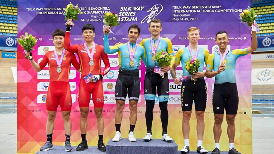 «Silk Way Series Astana» CL1: Казахстанские велогонщики завоевали семь медалей