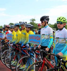 В городе Талдыкорган проходит велосипедная гонка Кубок Талдыкоррган