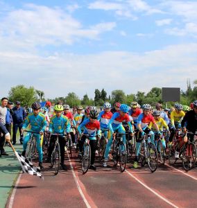 В городе Талдыкорган проходит велосипедная гонка Кубок Талдыкоррган